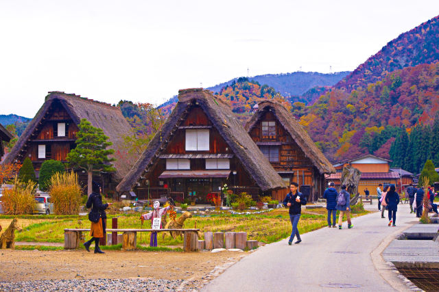 秋の白川郷