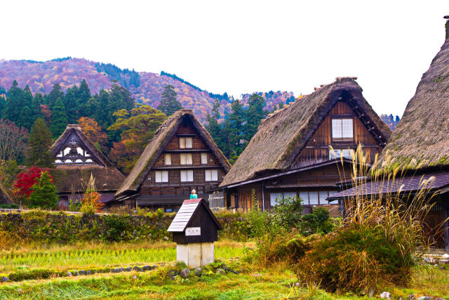 秋の白川郷