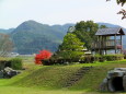 神功皇后伝説の公園で