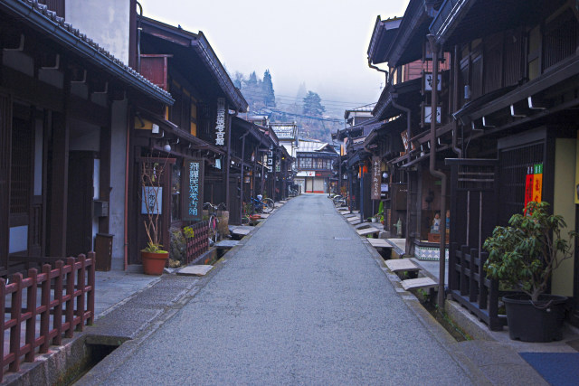 冬の飛騨高山