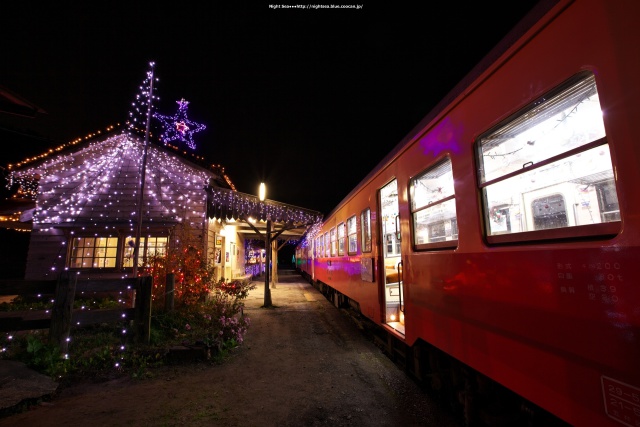 駅のクリスマス