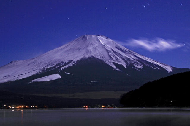 峻厳・冬の富士