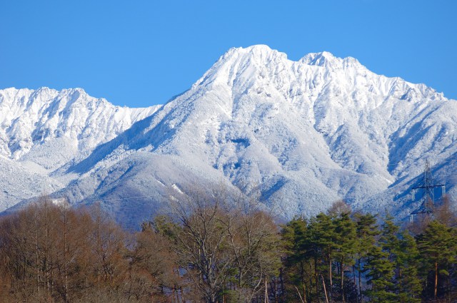 晴々の八ヶ岳