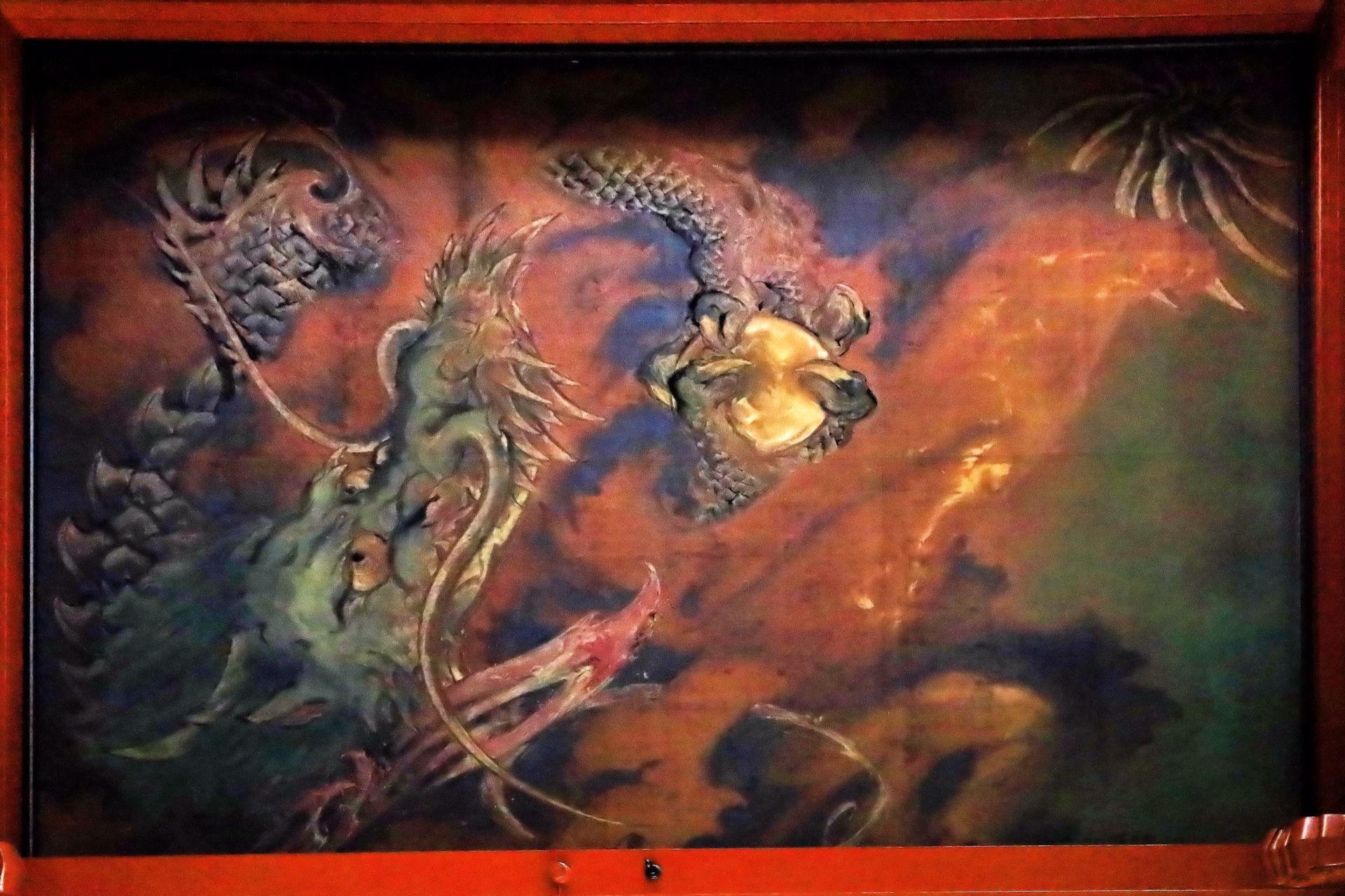 都市 街 室内 浅草寺の天井壁画 龍 壁紙19x1280 壁紙館