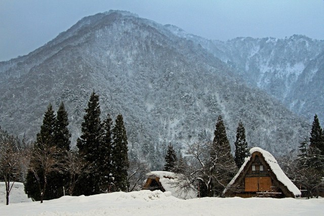 五箇山の冬