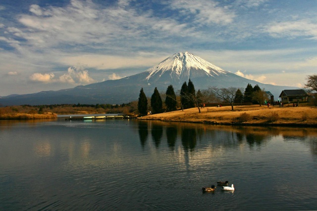 田貫湖の富士