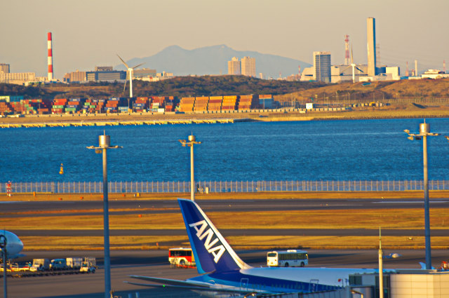 羽田空港から筑波山