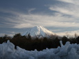 氷瀑&富士山