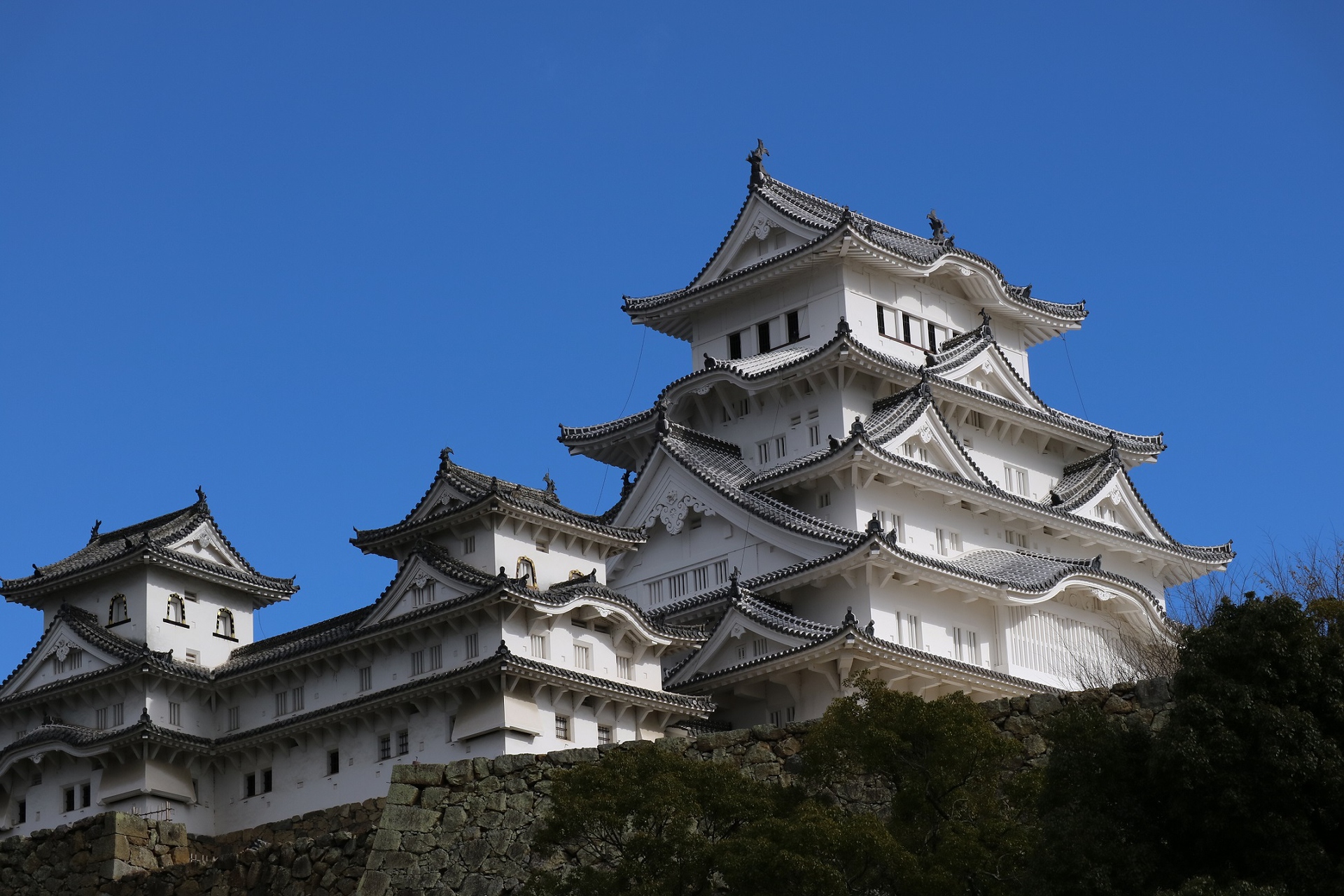 日本の風景 姫路城 冬2 壁紙19x1280 壁紙館