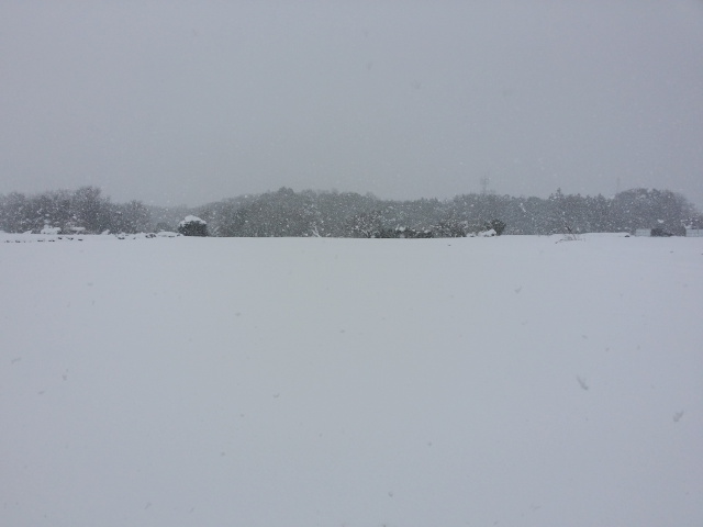 雪の菰野町