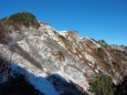 朝の合戦尾根にて