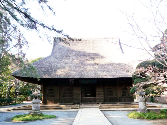 冬の平林寺 仏殿