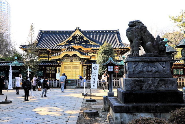 上野東照宮の唐門