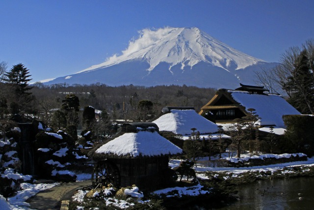 忍野の富士