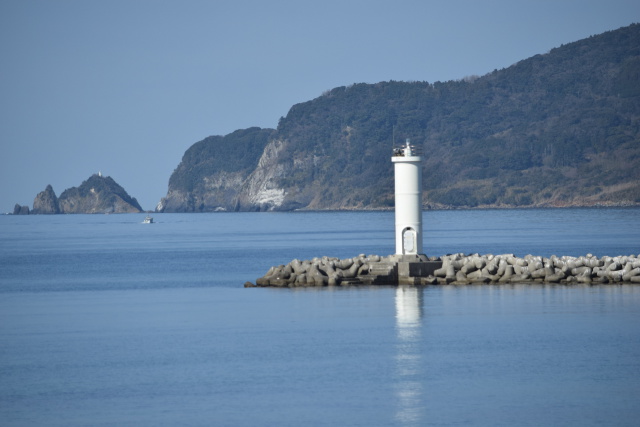 冬晴れ山陰海岸