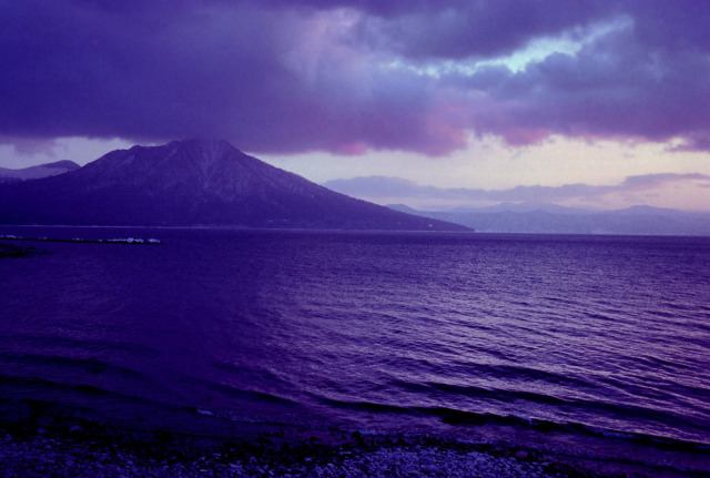 支笏湖夕景～追憶の風景～