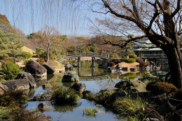 大仙公園・日本庭園・池泉