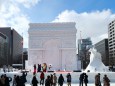 札幌雪祭り(凱旋門)