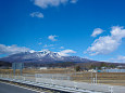 中央高速から八ヶ岳連峰