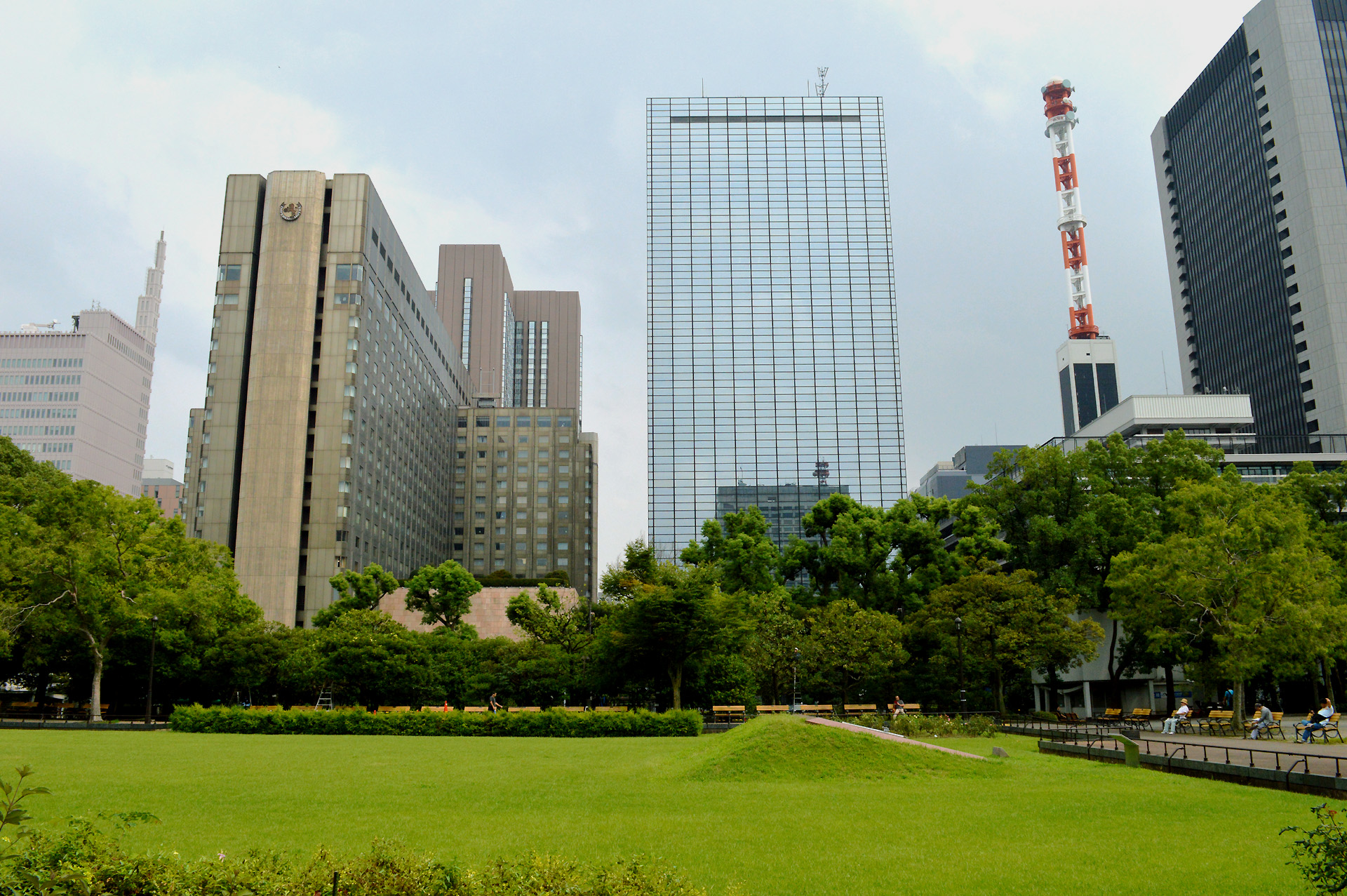 都市 街 室内 日比谷公園と帝国ホテル 壁紙19x1277 壁紙館