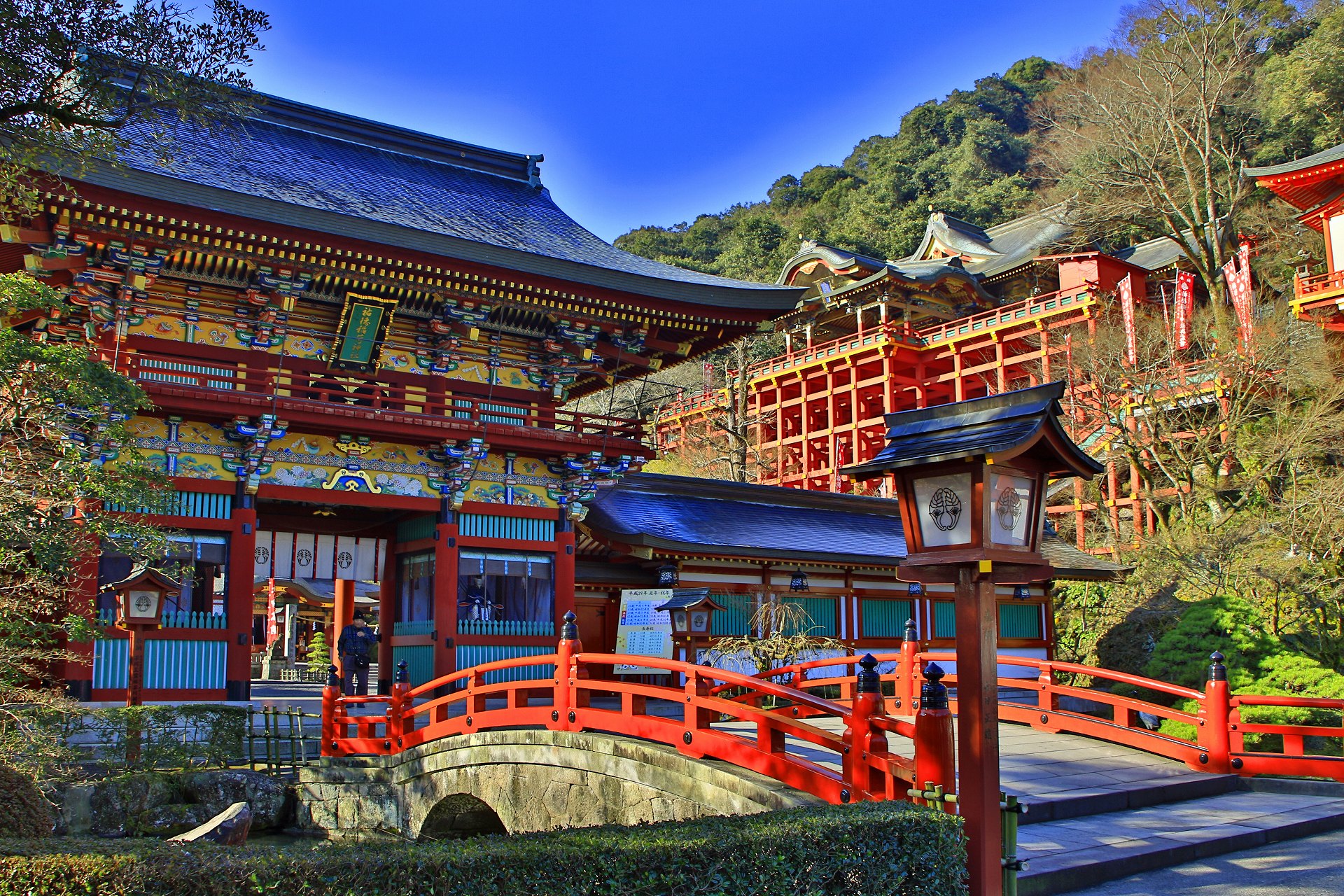 日本の風景 三大稲荷 祐徳稲荷神社 壁紙19x1280 壁紙館