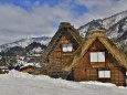 残雪の白川郷