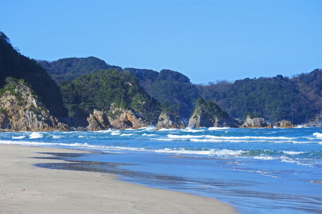 山陰海岸ジオパーク-東浜海岸