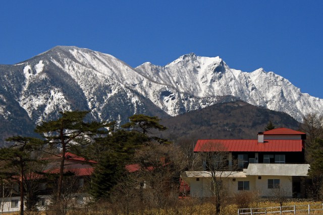 清泉寮からの八ヶ岳