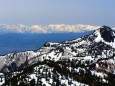 春の後立山連峰