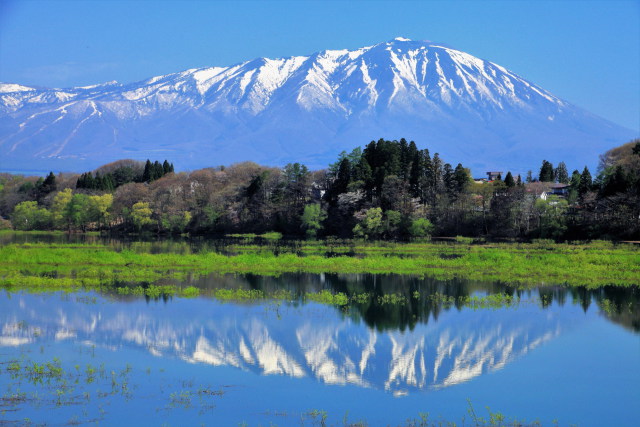 絶景 岩手山