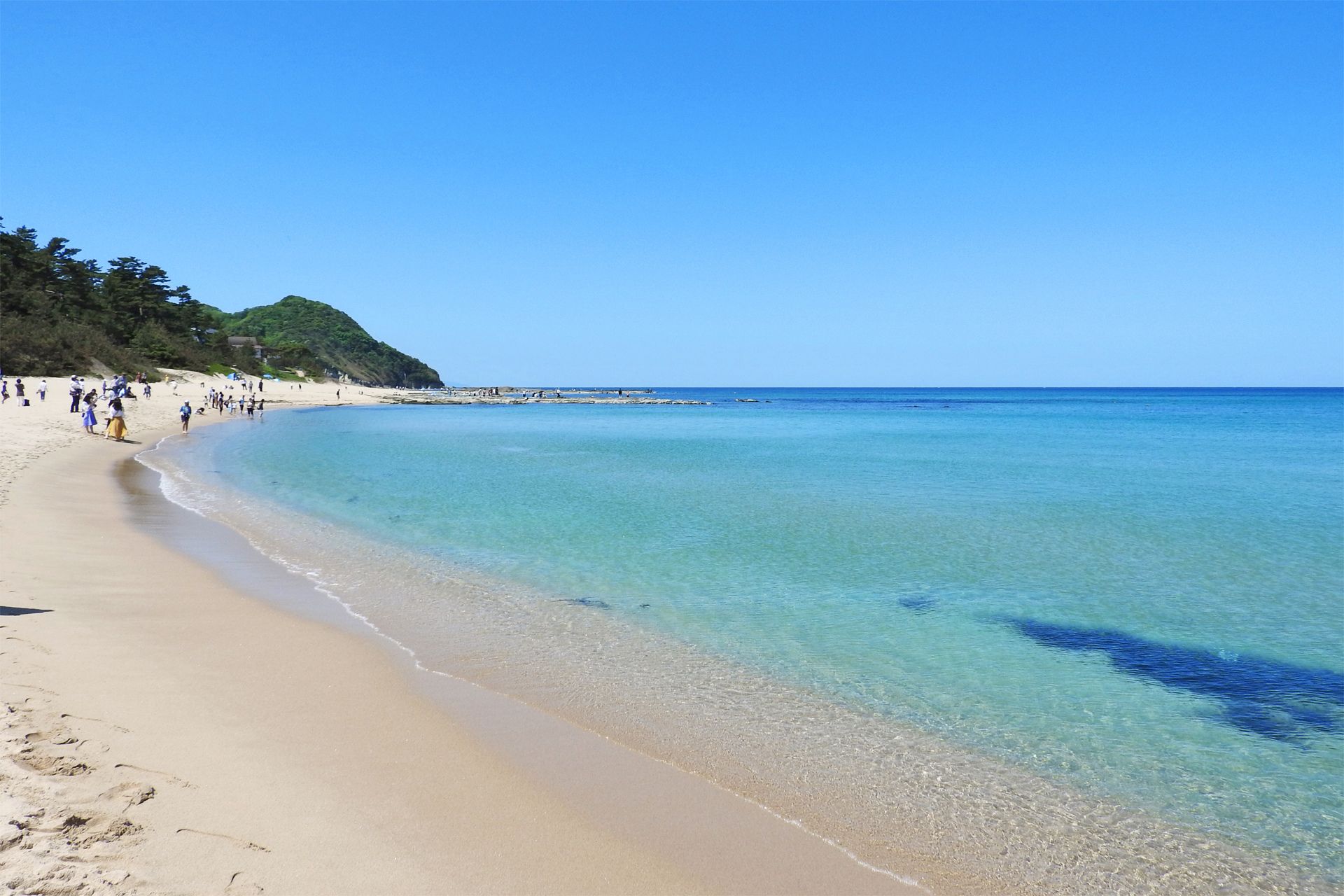 日本の風景 丹後半島 鳴き砂の琴引浜 壁紙19x1280 壁紙館