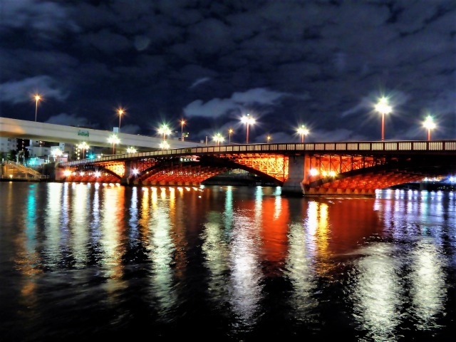 吾妻橋の夜景