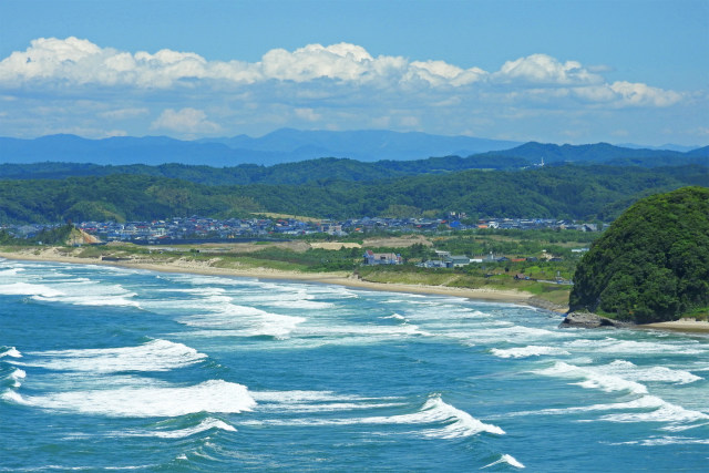 初夏の浜村海岸