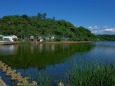 初夏の北潟湖畔にて