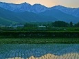 白馬三山夕景