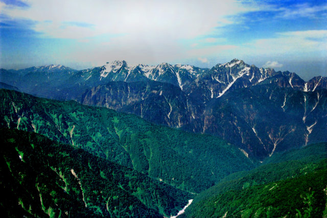 立山と剱岳