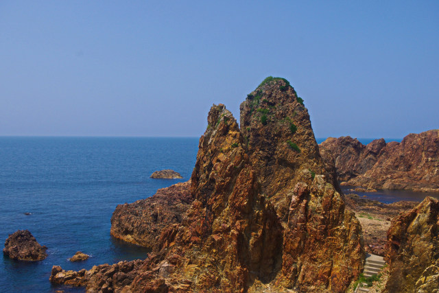 西津軽・福浦の奇岩