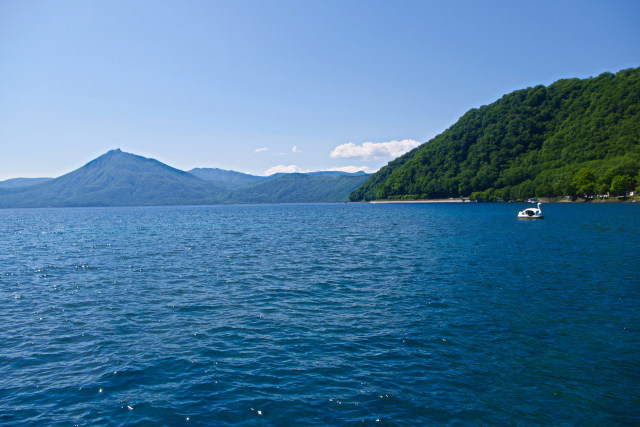 支笏湖から恵庭岳