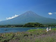 河口湖の富士山