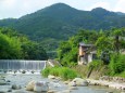 梅雨明けの城原川