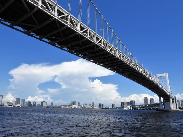 レインボーブリッジの風景