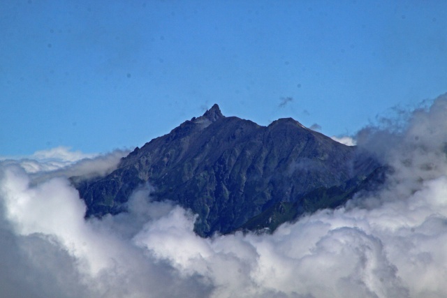 雲上の槍が岳