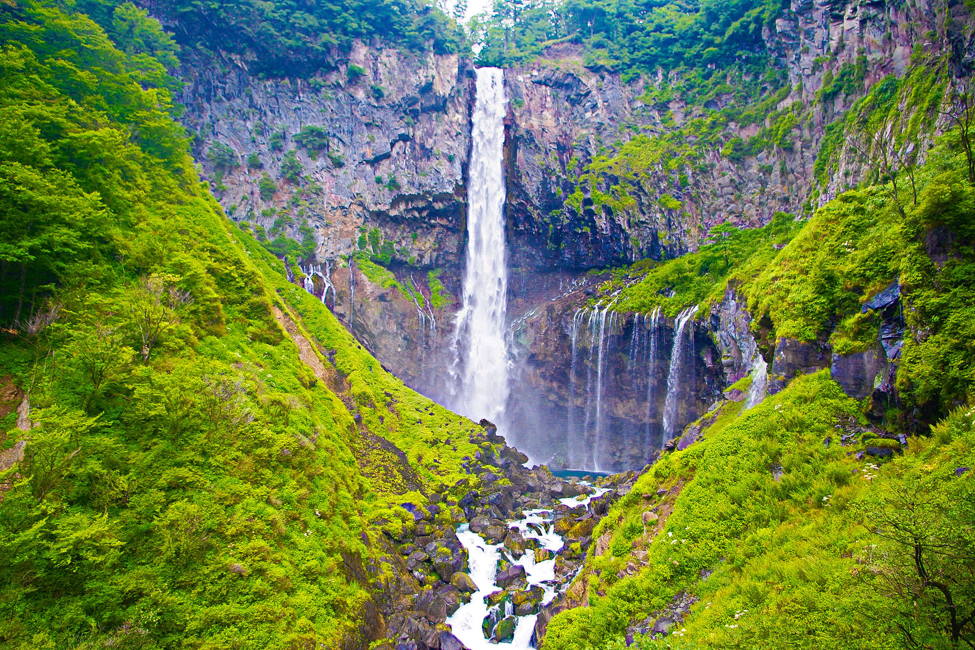 日本の風景 華厳の滝 壁紙19x1280 壁紙館