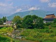 晩夏の大出吊橋