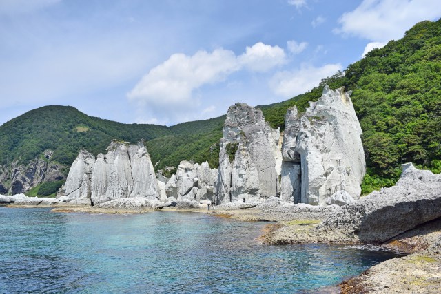 仏ヶ浦 屏風岩