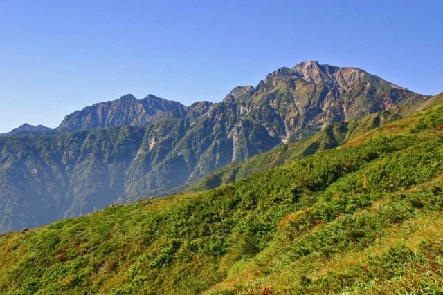 晩夏の山岳(鹿島槍～五竜)