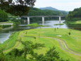 山間部の水景色