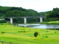 山間部の水景色