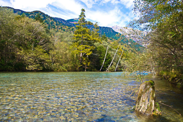 清流 梓川