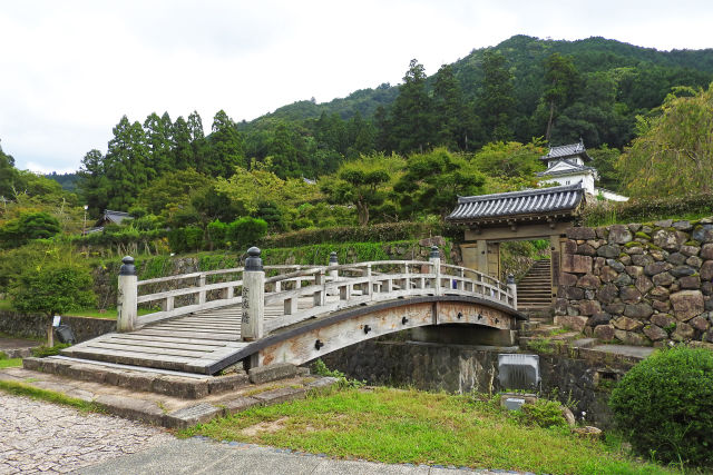 出石城跡-登城橋